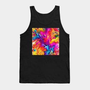 Paint splash Tank Top